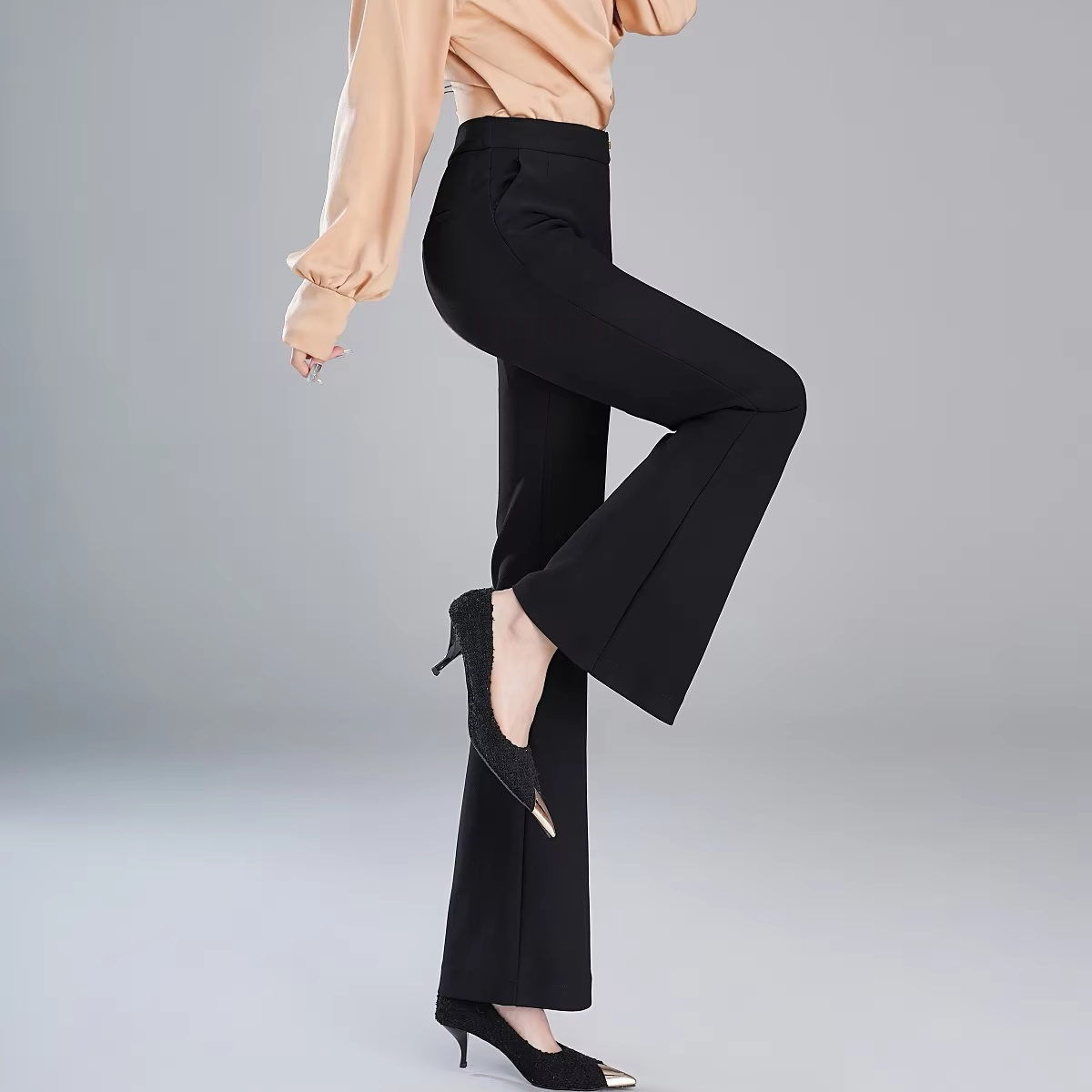 Women's High-Waisted Flare Leggings Boot cut Yoga & Business Pants