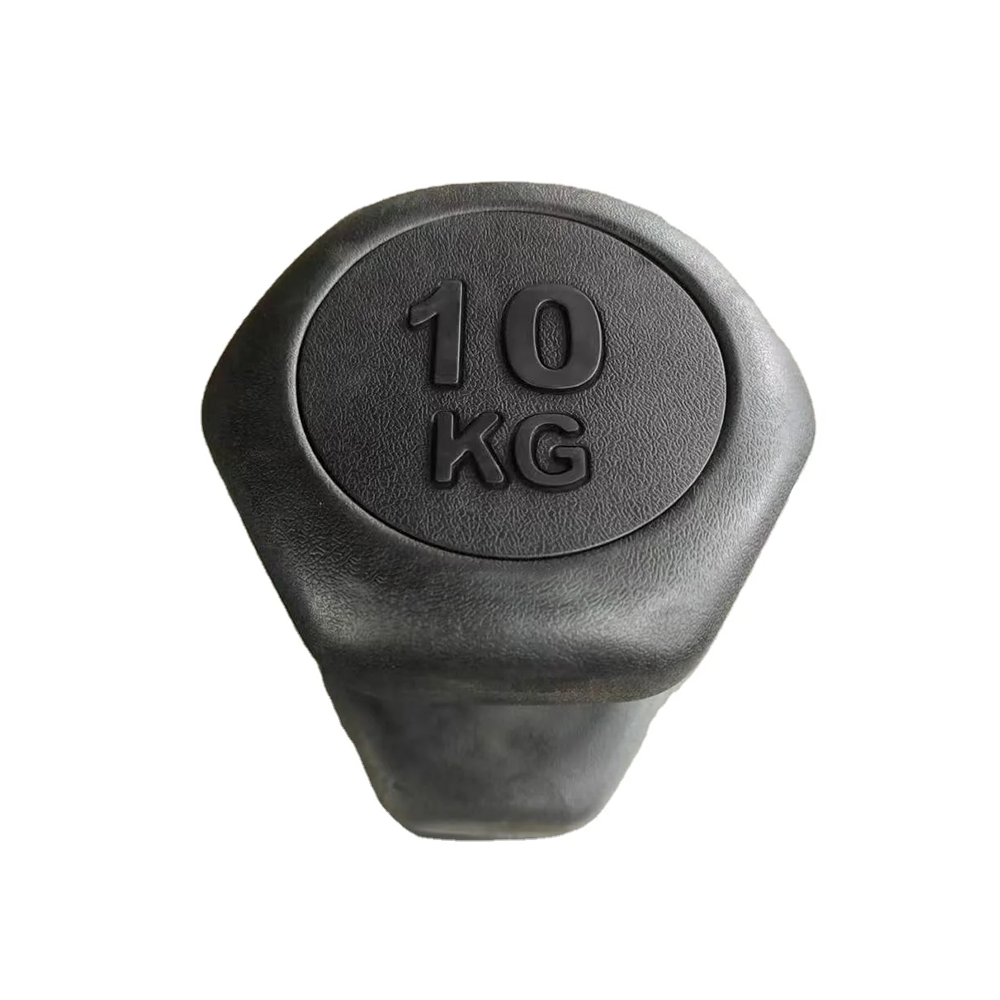 Wholesale Gym Rubber Free Weight Hexagon Dumbbells