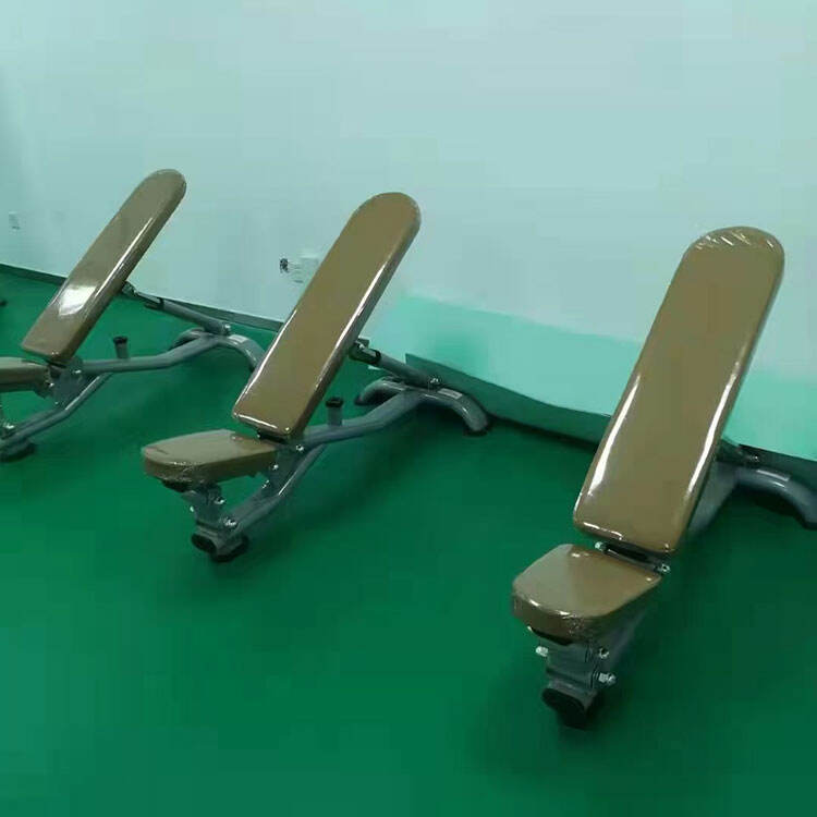 Fitness Exercise Bench with Dumbbells and Barbell Workout Rubber Material for Arm Training Gym Equipment