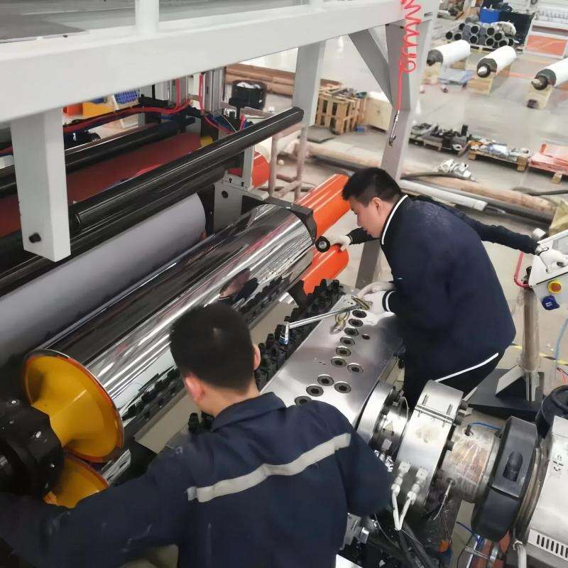 Portuguese customer SPC floor material and formula testing