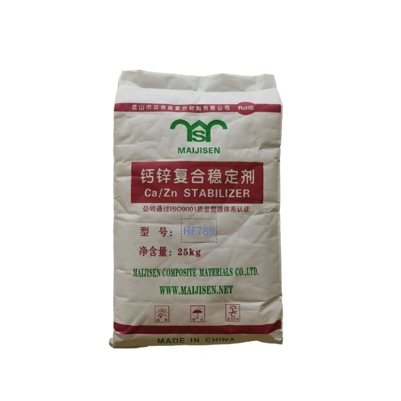 Ekologicky šetrný počasím odolný stabilizátor HF789 pro PVC kůži