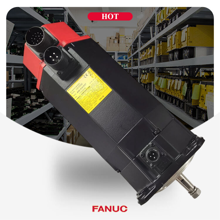 A06B-0128-B177 FANUC AC servo motor ispitan opterećenjem A06B0128B177