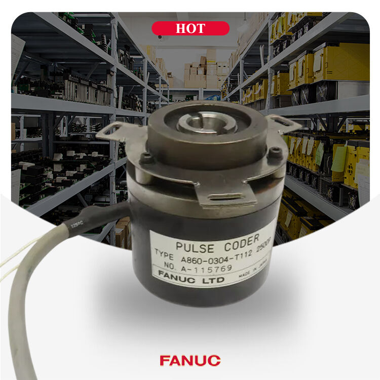 تم اختبار A860-0304-T112 من FANUC Pulse Encoder 2500P