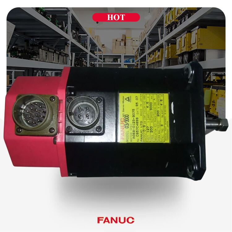 A06B-0123-B075 FANUC СЕРВОДВИГАТЕЛЬ ПЕРЕМЕННОГО ТОКА ALPHA 3/3000 A06B0123B075