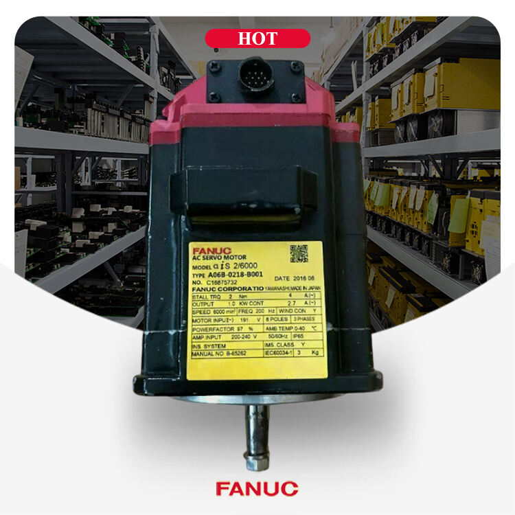 A06B-0218-B001 FANUC AC SERVOMOTOR MDL AiS2/6000 A06B0218B001