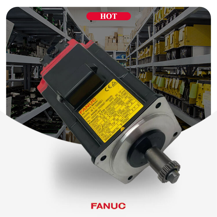 A06B-0202-B605 FANUC AC சர்வோ மோட்டார் MDL AiF1/5000, TPR, 90v BRK, a64ia A06B0202B605