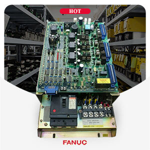 A06B-6058-H007 SERVOUNIDAD DIGITAL AC FANUC MDL 20S, 30S/3000, 40S A06B6058H007