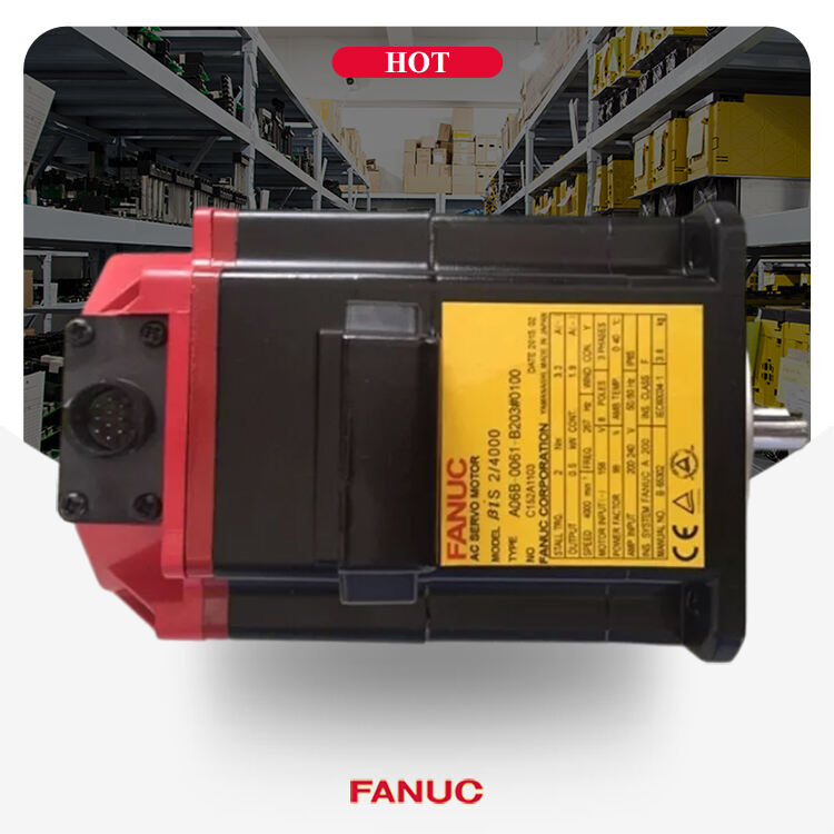 A06B-0061-B203#0100 FANUC AC SERVO MDL BiS2/4000, ST, KEY, b128ia, IP67 A06B0061B2030100