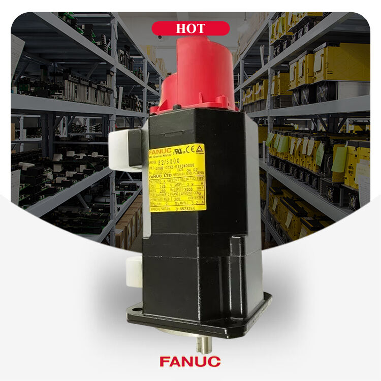 A06B-0032-B175#0008 SERVO MOTOR FANUC TESTADO A06B0032B1750008