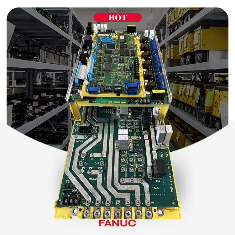 A06B-6064-H318#H550 FANUC ชุดเซอร์โวแกนหมุน AC A06B6064H318H550