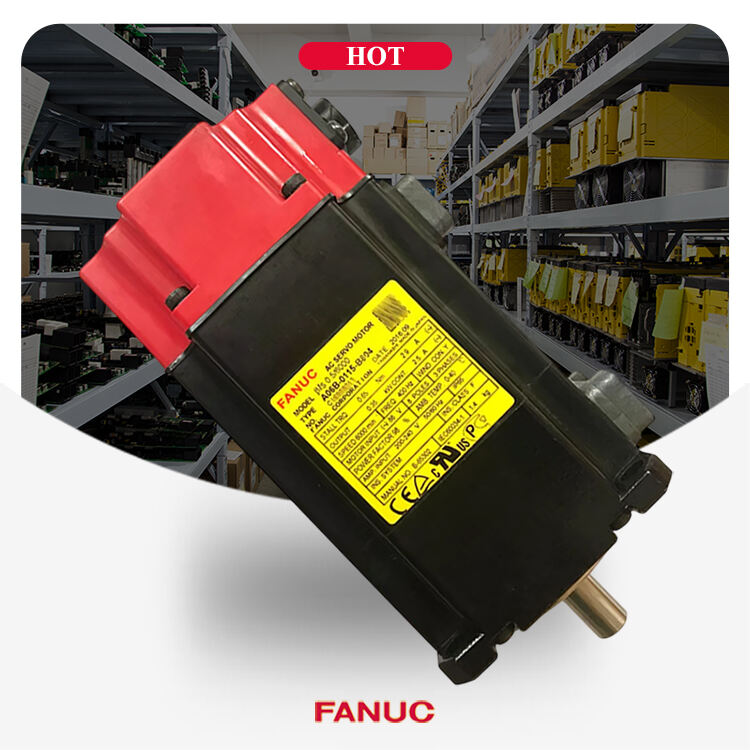 A06B-0115-B804 FANUC AC SERVOMOTOR BiS0.5/6000 A06B0115B804