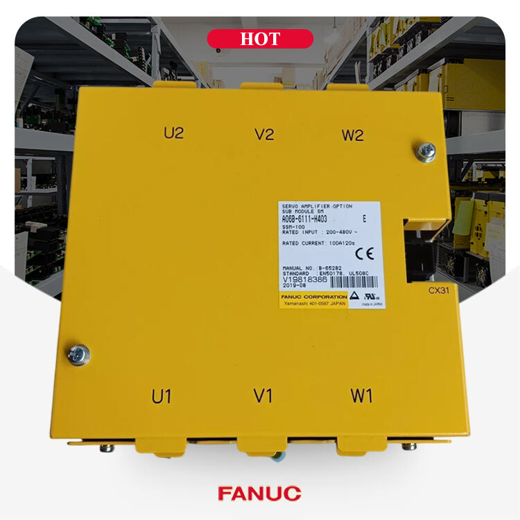 A06B-6111-H403 Выпрабаваны модуль сервоусилителя FANUC A06B6111H403