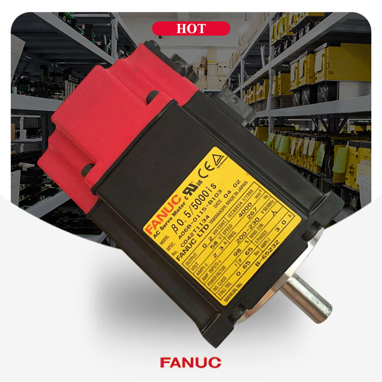 A06B-0115-B103 มอเตอร์เซอร์โว AC FANUC เบต้า iS0.5/6000 A06B0115B103