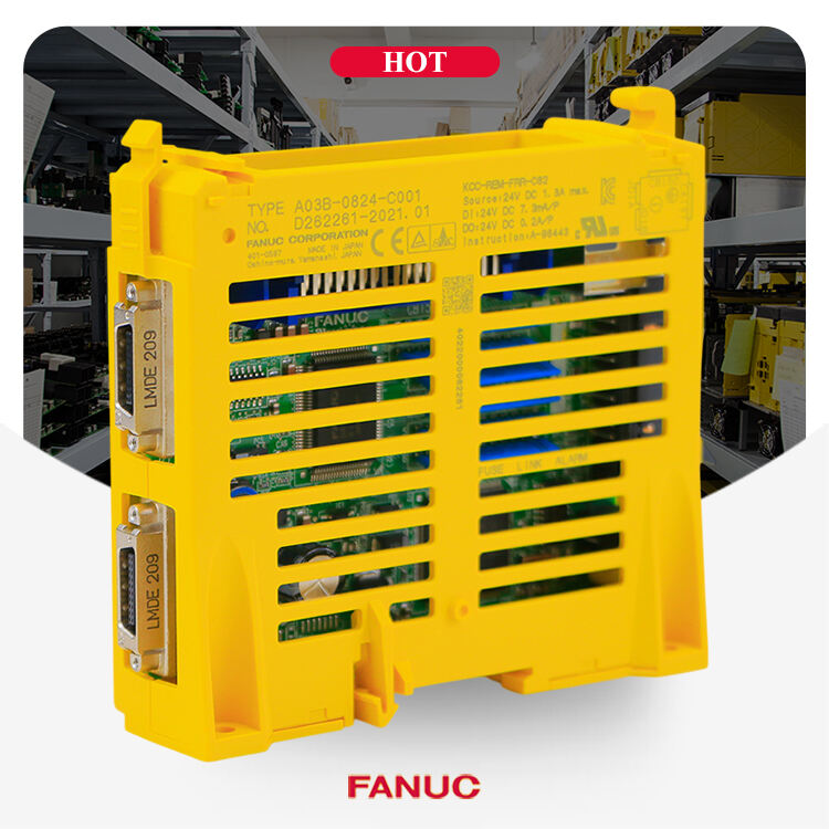 A03B-0824-C001 Модуль ввода-вывода FANUC полностью протестирован, все в порядке A03B0824C001