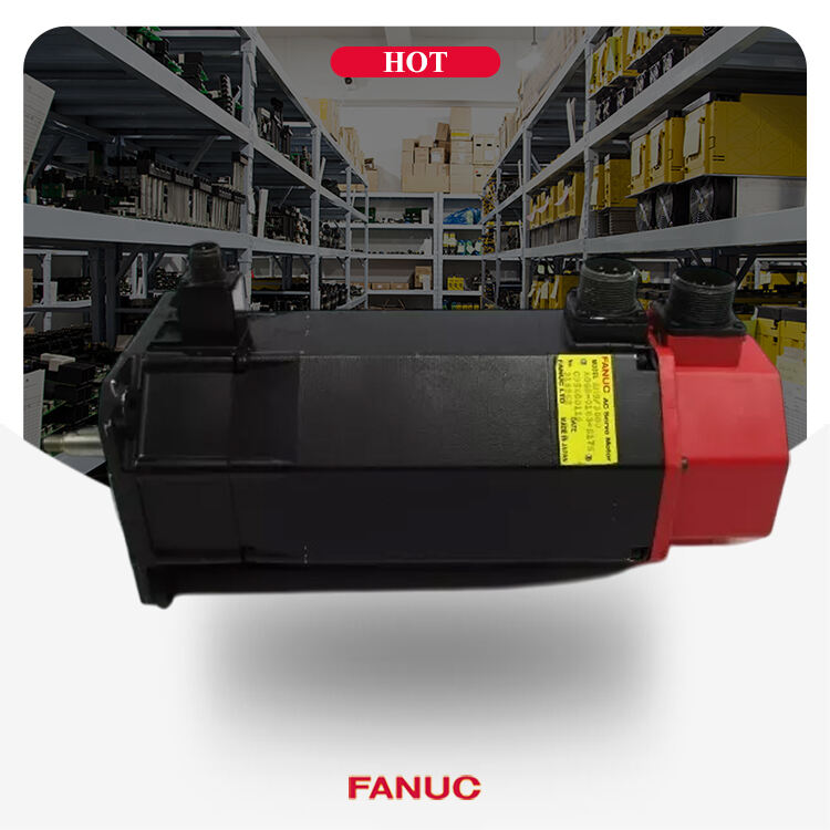 A06B-0163-B175 มอเตอร์เซอร์โว AC FANUC รุ่น ALPHA M9/3000 A06B0163B175