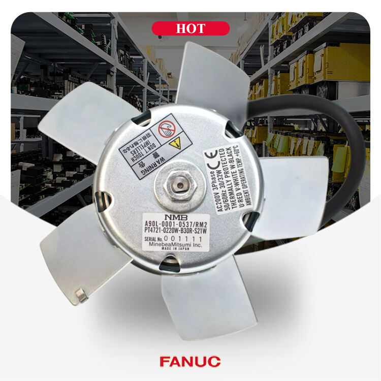 A90L-0001-0537 FANUC कूलिंग फैन ब्रांड न्यू यूनिट A90L00010537