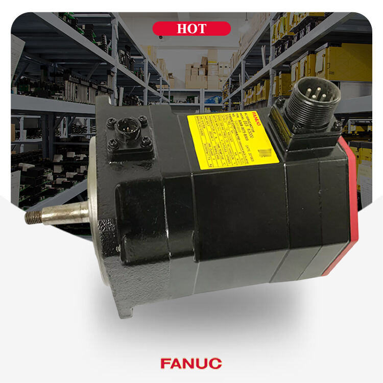 A06B-0075-B303 FANUC SERVO MOTOR BiS8/3000 TÁSTÁIL A06B0075B303