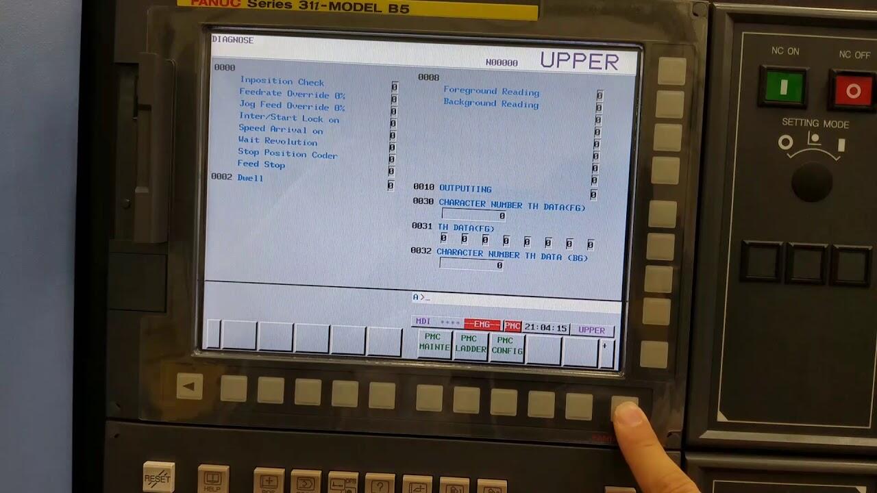 ¿Cómo escribir un PLC Ladder Fanuc?