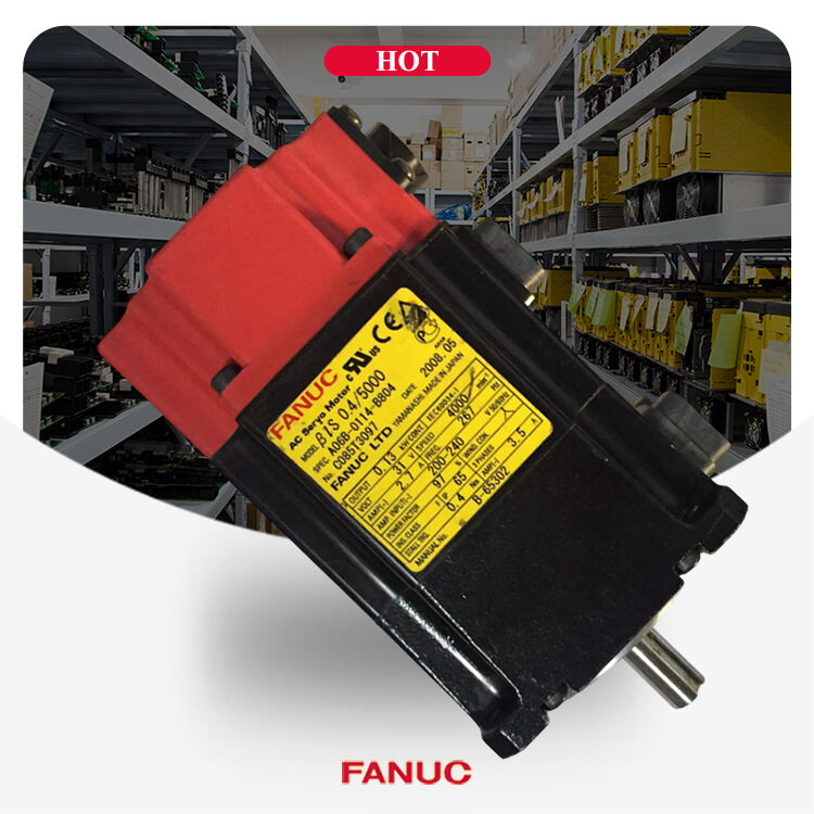 A06B-0114-B804 SERVO CA FANUC MDL BiS0.4/5000 b64ia A06B0114B804