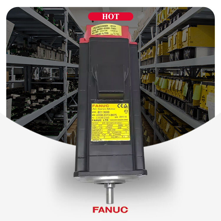 A06B-0373-B675 FANUC AC СЕРВОМОТОР ALPHA 2/3000 A06B0373B675