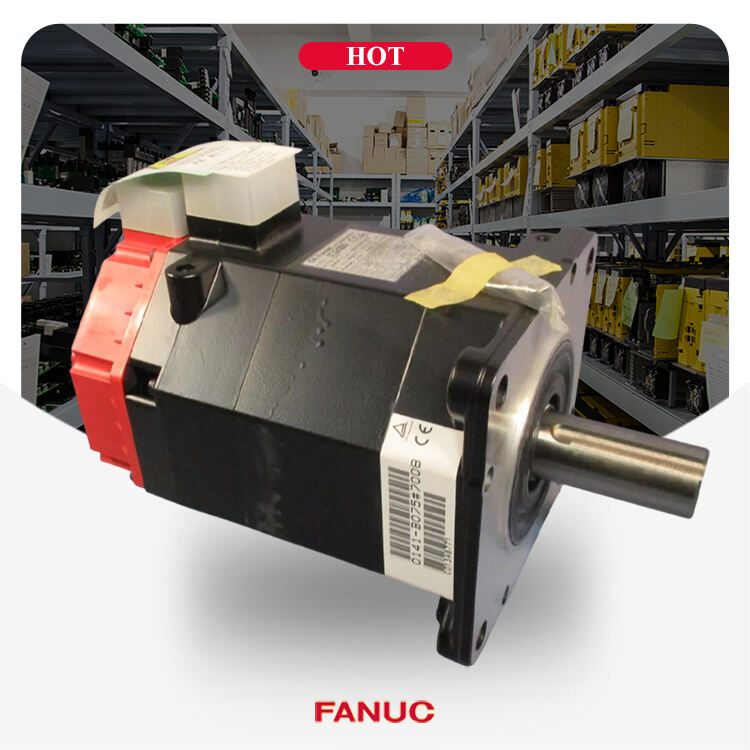 A06B-0141-B075#7008 FANUC SERVO MOTOR AC12/2000 A06B0141B0757008