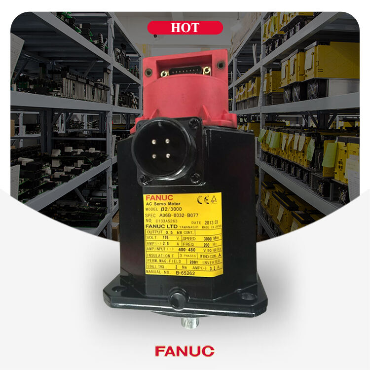 A06B-0032-B077 FANUC AC SERVO MDL BETA 2/3000 A06B0032B077