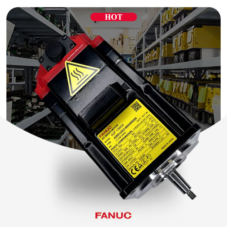 A06B-0202-B605#S000 FANUC AC SERVO MOOTTOR MDL AiF1/5000, TPR, 90v BRK, a64ia A06B0202B605S000