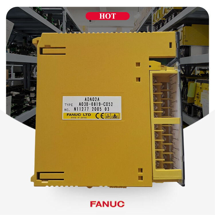 A03B-0819-C052 MÓDULO DE SAÍDA ANALÓGICA FANUC ADA02A A03B0819C052