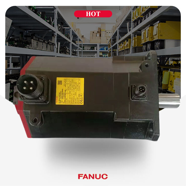 A06B-0268-B805 FANUC AC SERVO MOTOR MDL AIS30/4000, ST, KEY, 90v BRK, a64ia A06B0268B805