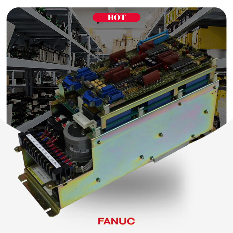 A06B-6050-H203 FANUC 2 AXIS AC ANALOG SERVO DRIVE MDL 0 OR 5 ON BOTH AXIS A06B6050H203