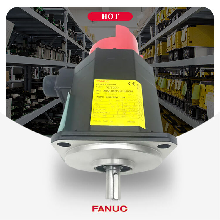 A06B-0032-B075#7008 FANUC AC SERVO MOTOR BETA A06B0032B075#7008