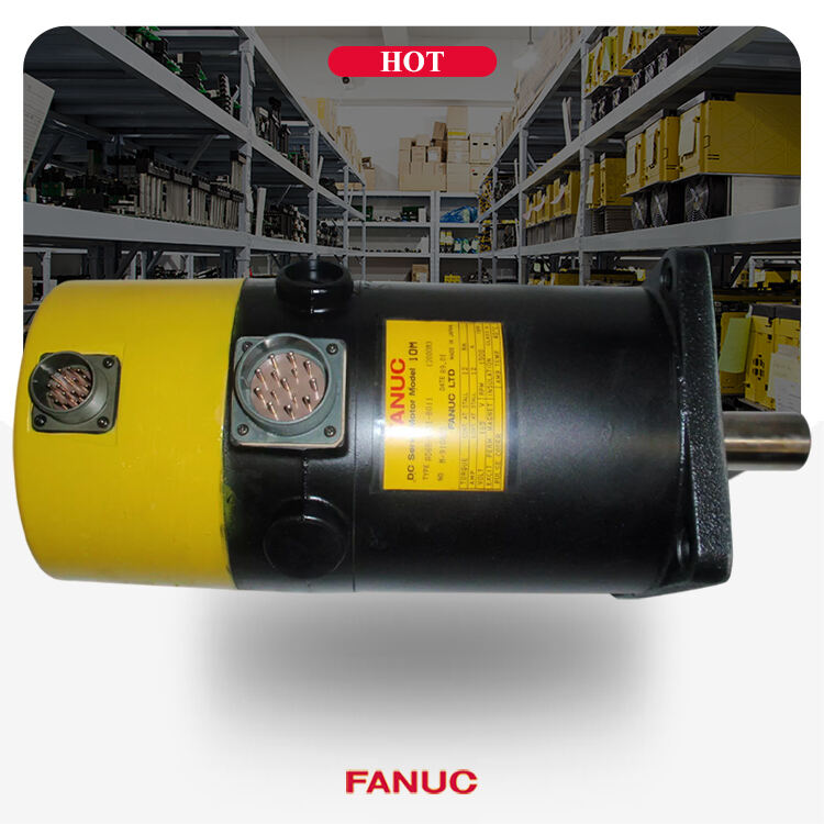 A06B-0651-B011 FANUC DC серводвигатель испытанный нагрузкой A06B0651B011