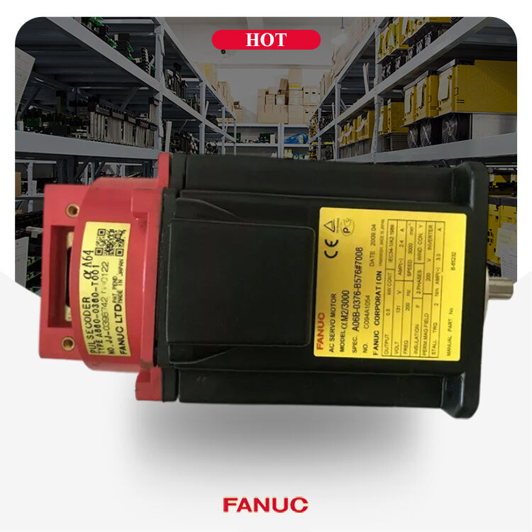 A06B-0376-B576 FANUC AC सर्वो मोटर लोड परीक्षण A06B0376B576