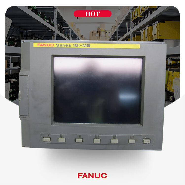 A02B-0281-B502 FANUC 16 iB 2 חריץ LCD מותקן יחידת A02B0281B502