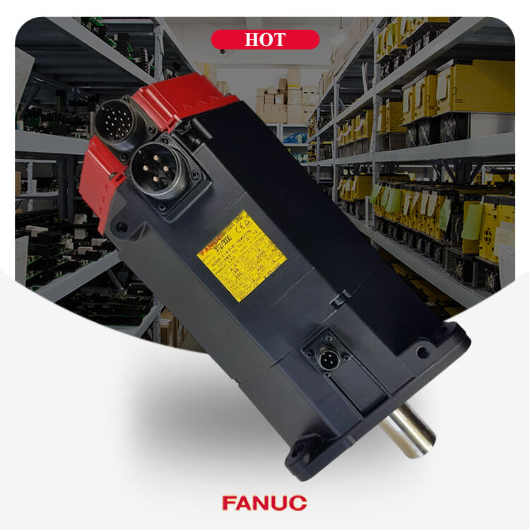 A06B-0143-B176#0075 FANUC AC servo motor A06B0143B1760075