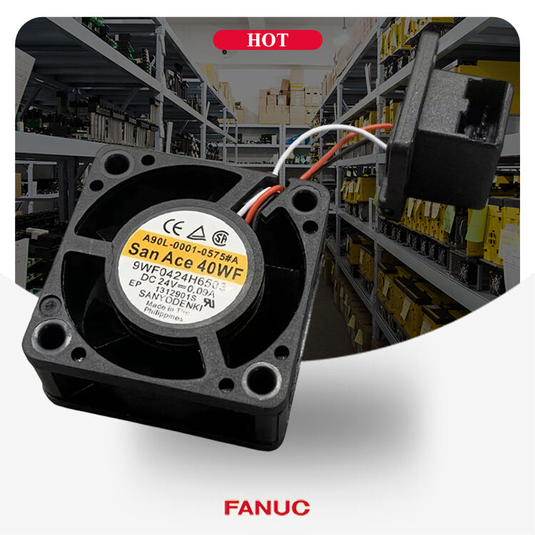 พัดลมระบายความร้อน FANUC A90L-0001-0575#A เครื่องใหม่เอี่ยม A90L00010575#A