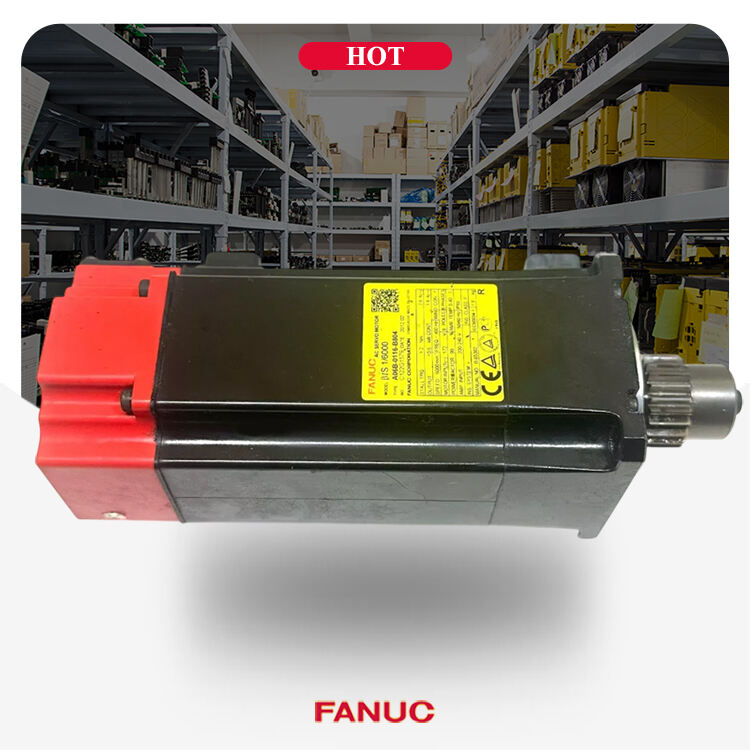 A06B-0116-B804 มอเตอร์เซอร์โว AC FANUC BiS1/6000 A06B0116B804