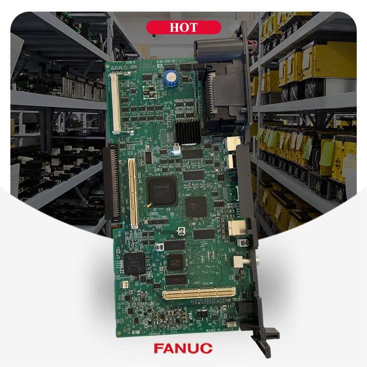 A16B-3200-0810 แผงวงจรหลักของ FANUC R-30iB PLUS ผ่านการทดสอบแล้ว A16B32000810