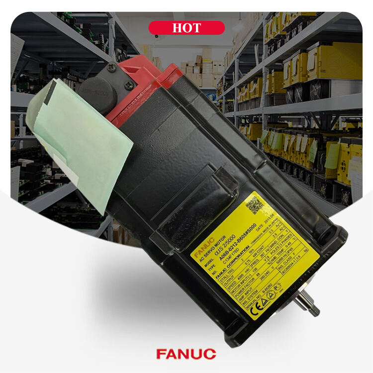 A06B-0212-B605#S000 FANUC AC SERVO MOTOR MDL AiS2/5000, TPR, 90v BRK, a64ia A06B0212B605S000