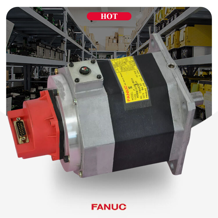 A06B-0106-B014 SERVOMOTOR AC FANUC TESTAT LA ÎNCĂRCARE A06B0106B014