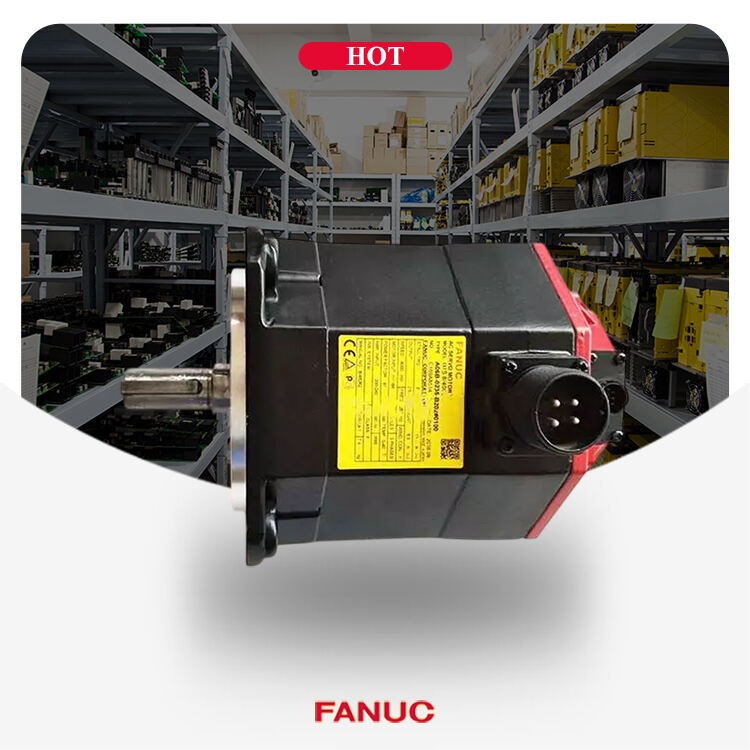 A06B-0235-B202#0100 FANUC சர்வோ மோட்டார் AiS8/4000 A06B0235B2020100