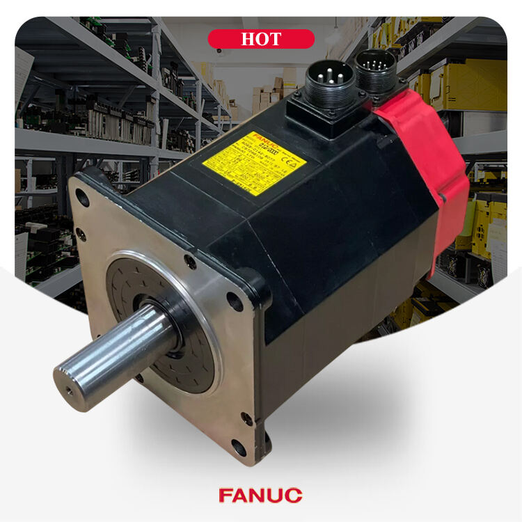 A06B-0142-B077 FANUC AC servo motor ispitan opterećenjem A06B0142B077