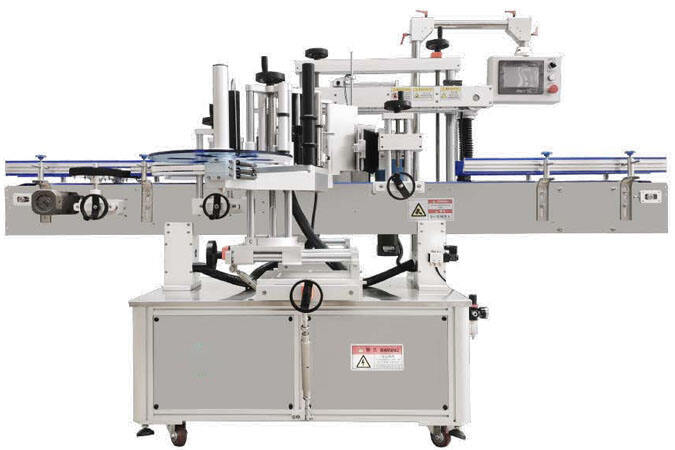 Máquina etiquetadora adhesiva automática