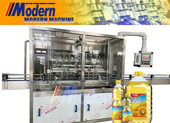 Linear Edible Oil Filling Line