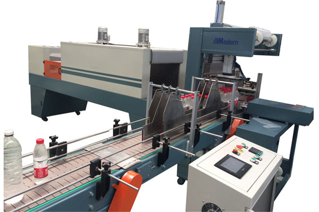 Automatic film shrink wrapper