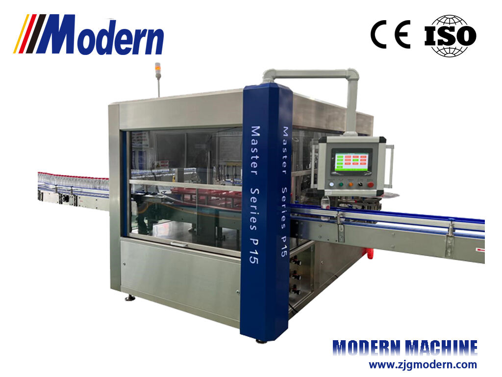 Rotary hot melt glue labeling machine