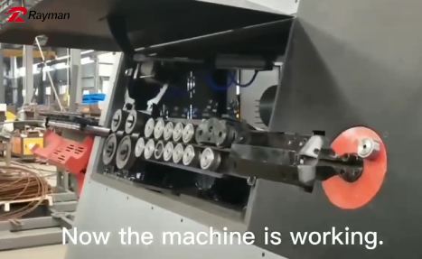 Hoop bending machine