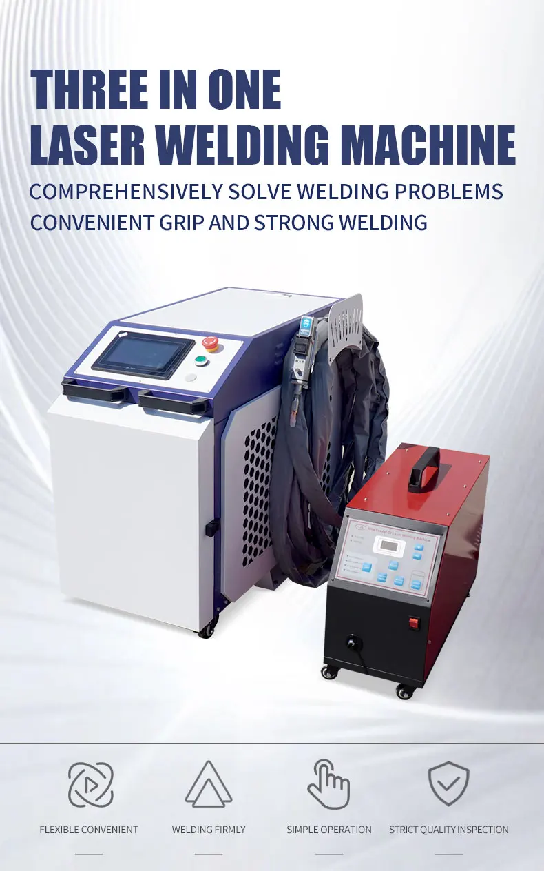 Handheld Welding Machine Small Stainless Steel Laser Welding Machine Metal Rust Removal Welding cutting