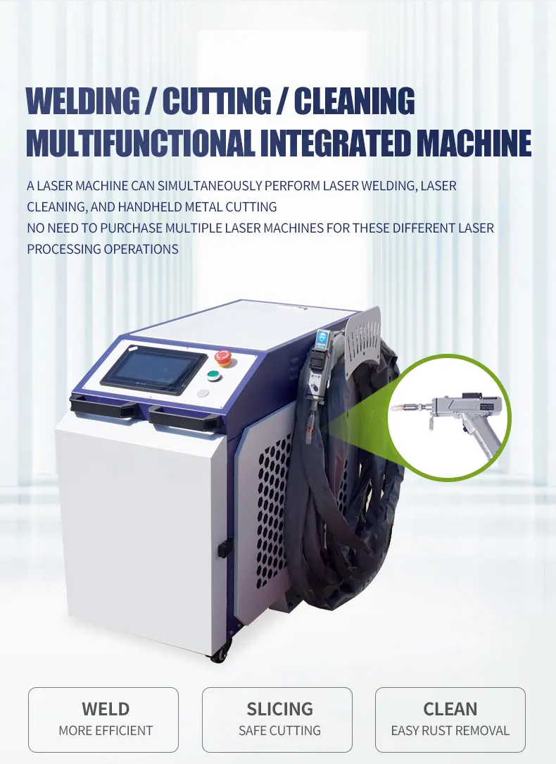 Handheld Welding Machine Small Stainless Steel Laser Welding Machine Metal Rust Removal Welding cutting