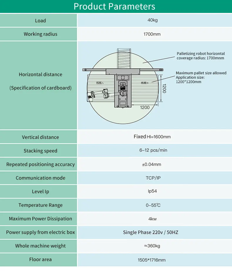 Good helper Best seller high quality good price Hot product high quality good price 6 axis robot arm robot used for handing